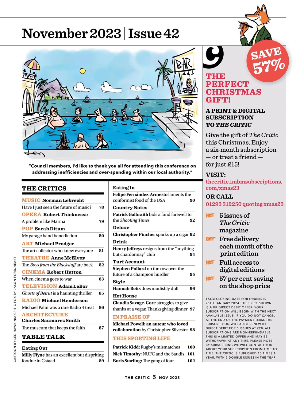 The Critic Preview Pages