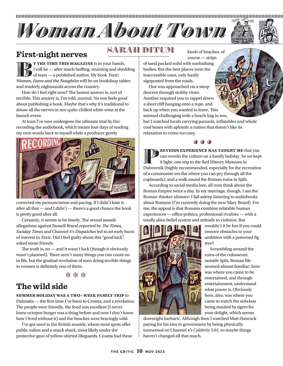 The Critic Preview Pages