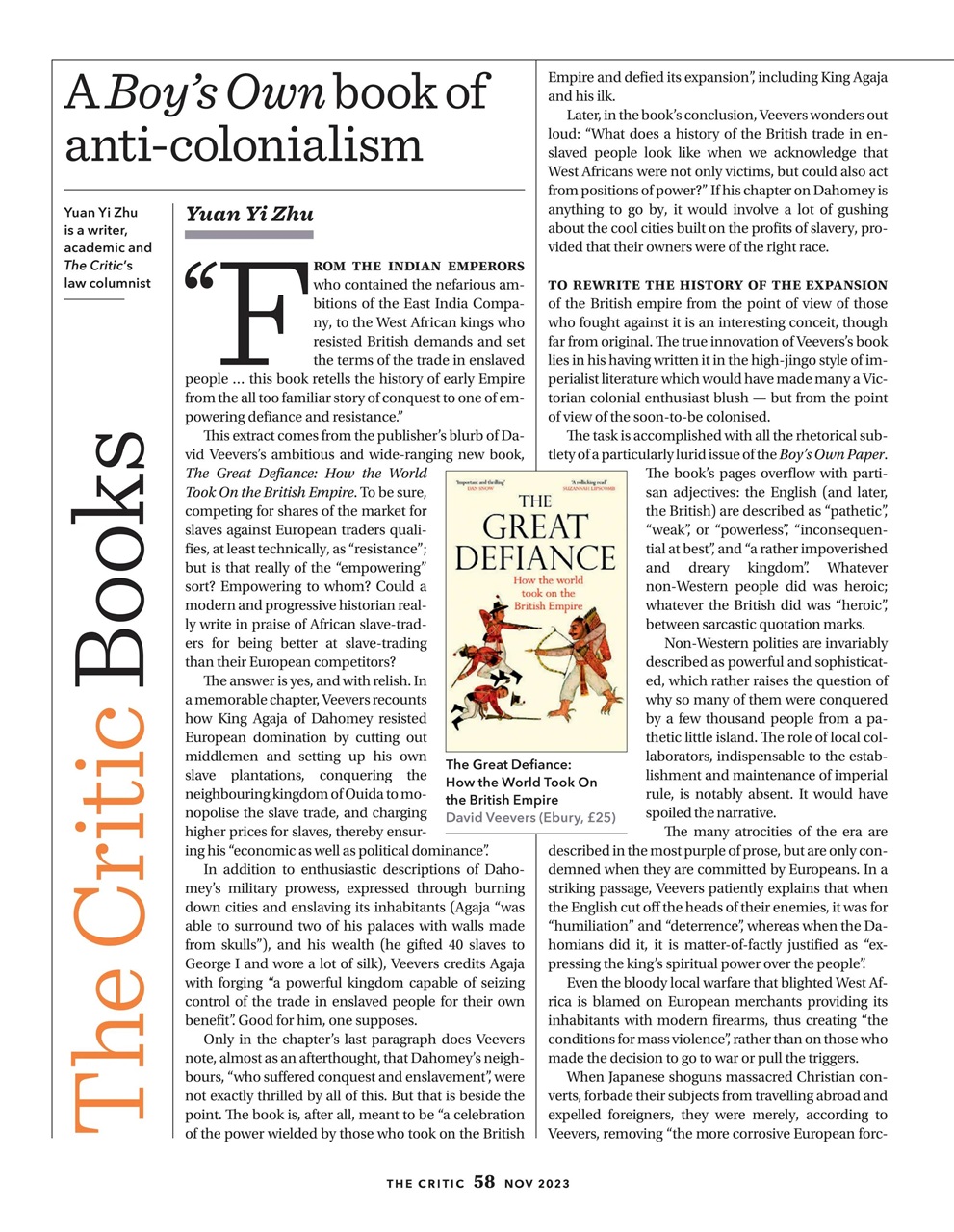 The Critic Preview Pages