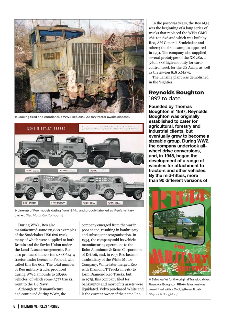 Military Vehicles Archive Preview Pages