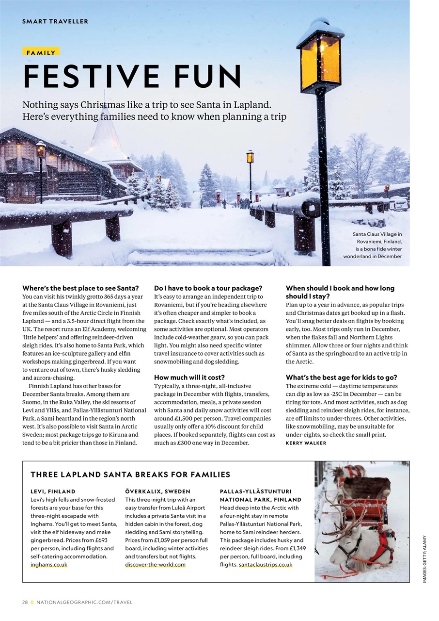 National Geographic Traveller UK Preview Pages