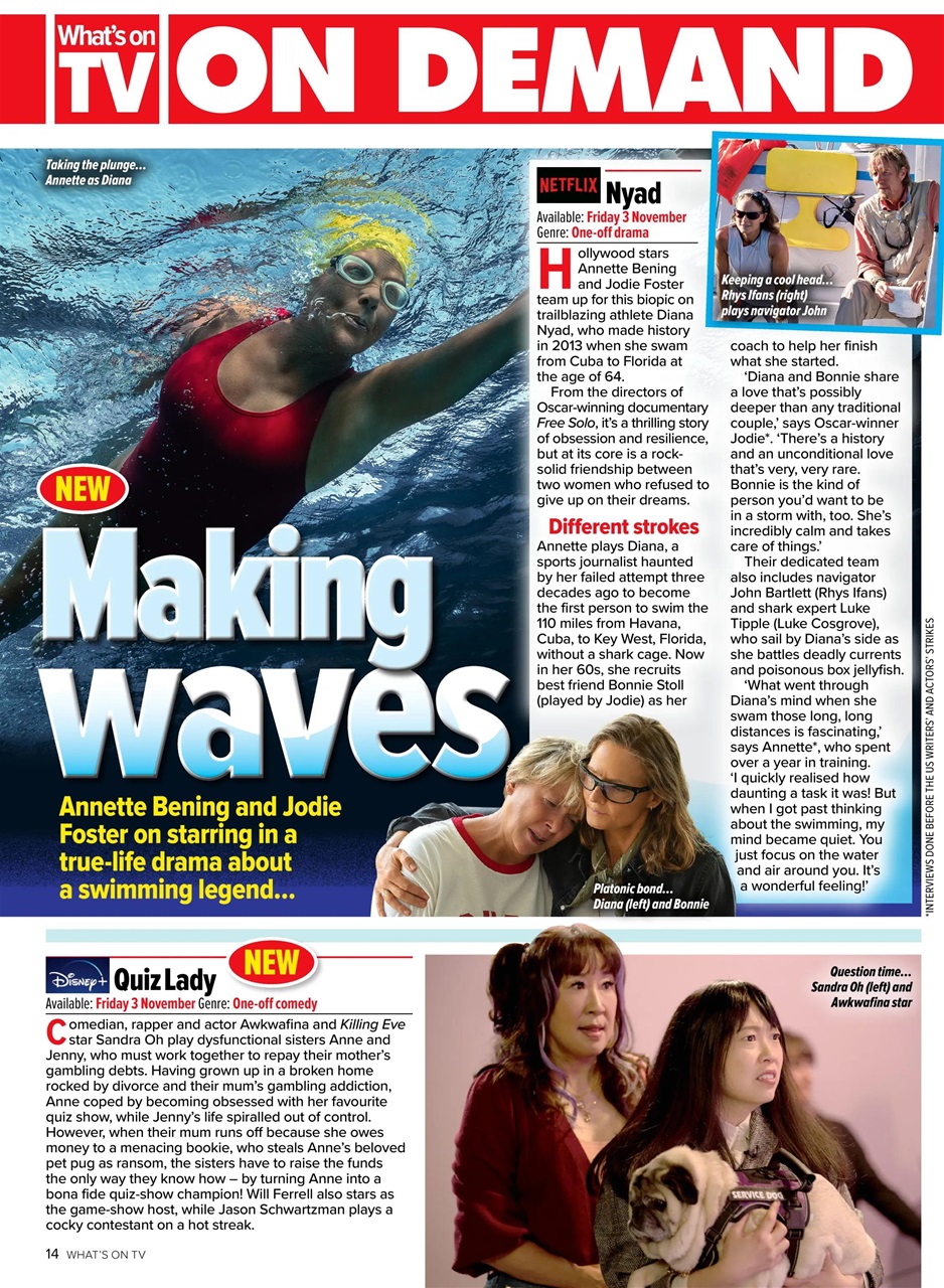 What's on TV Preview Pages