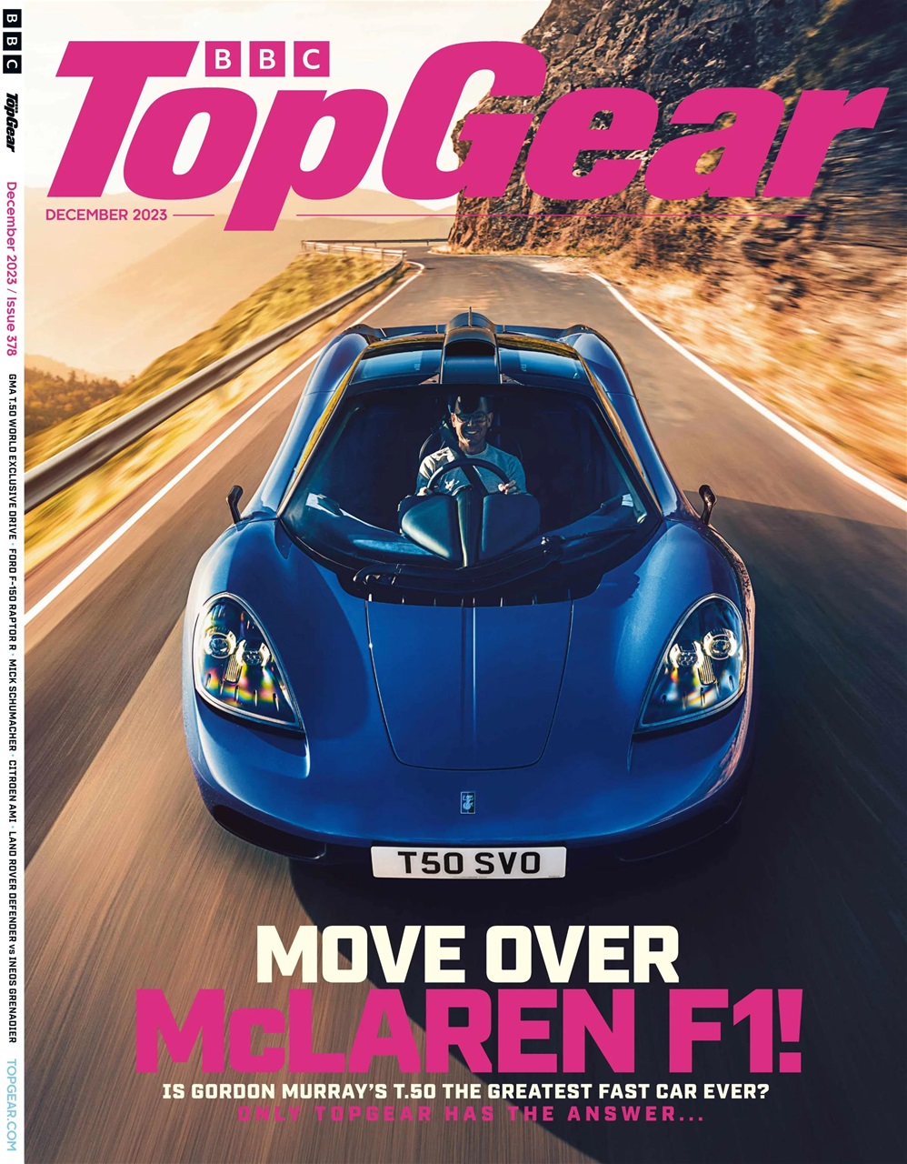 BBC Top Gear Magazine Preview Pages