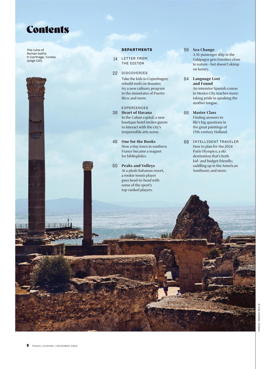 Travel + Leisure Preview Pages