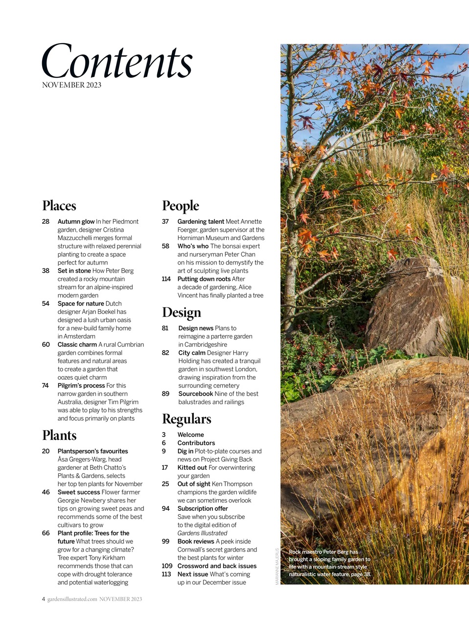 Gardens Illustrated Preview Pages