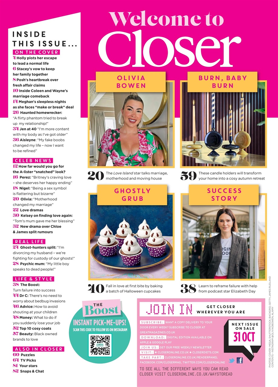 Closer Preview Pages