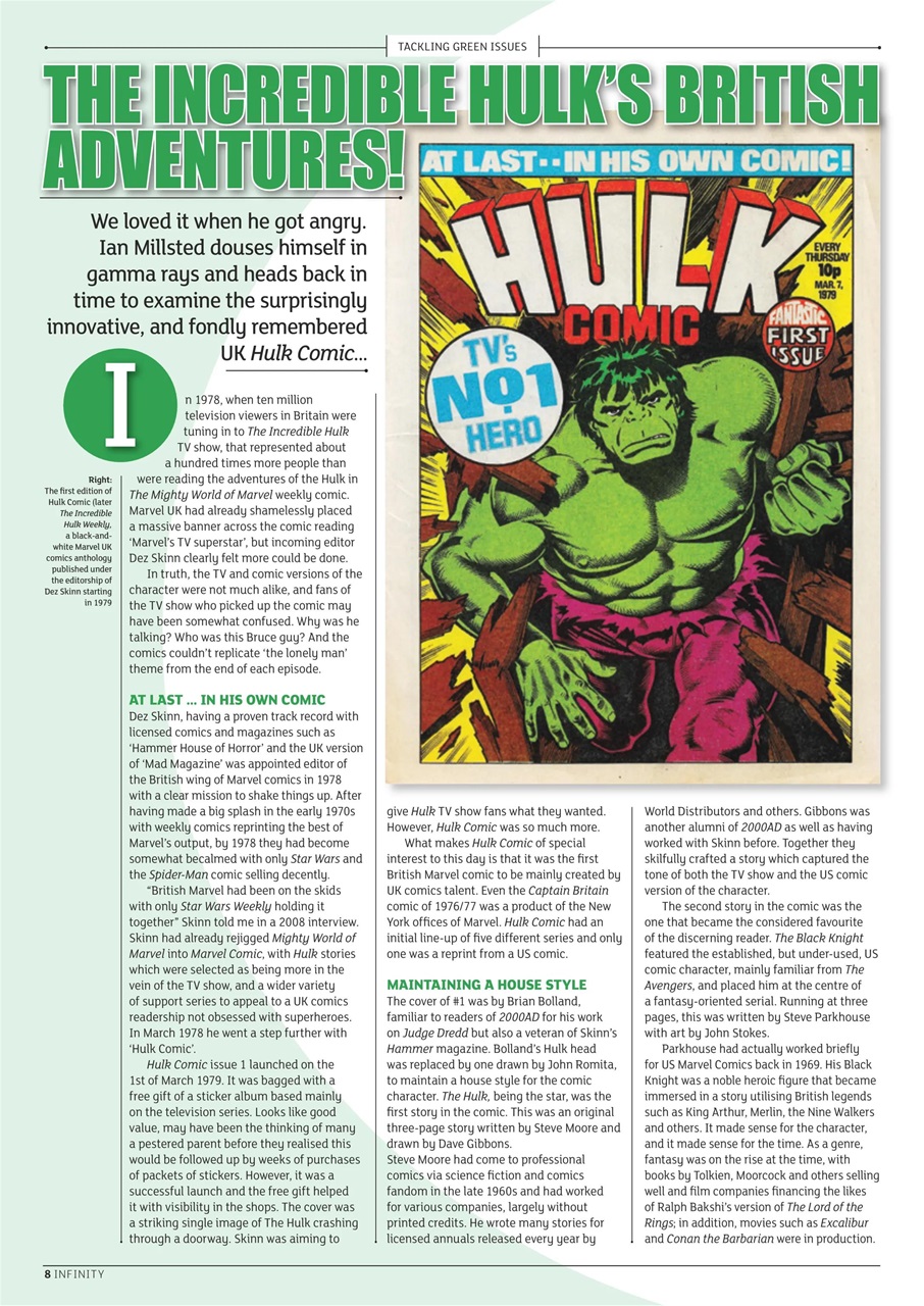 Infinity Magazine Preview Pages