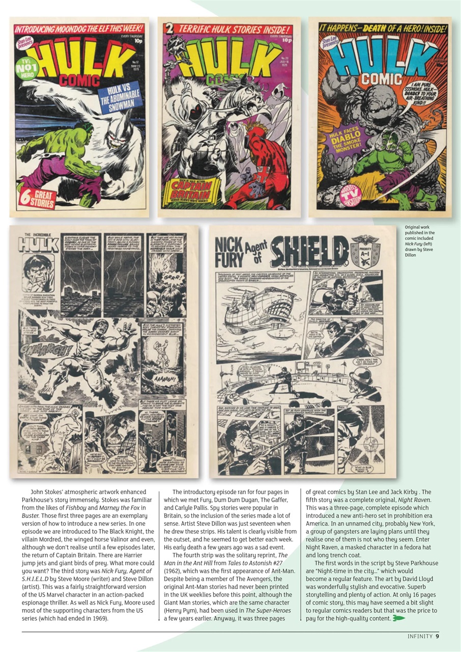 Infinity Magazine Preview Pages