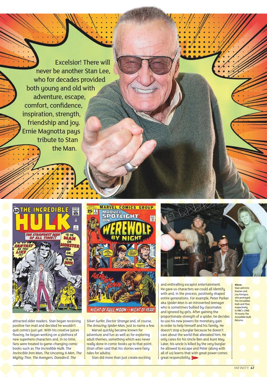 Infinity Magazine Preview Pages