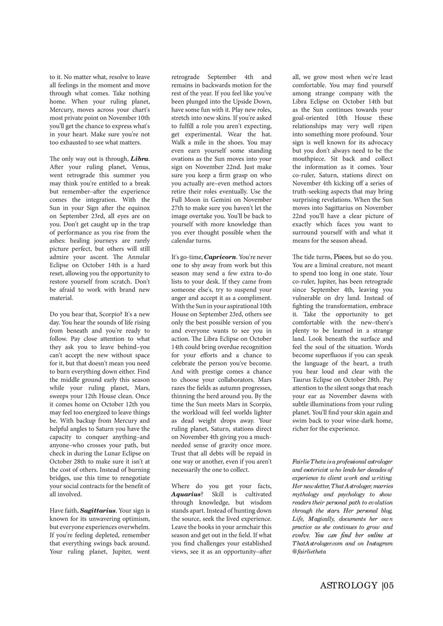 Witchology Magazine Preview Pages