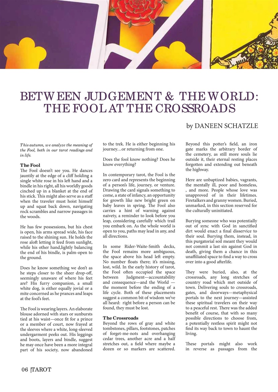 Witchology Magazine Preview Pages