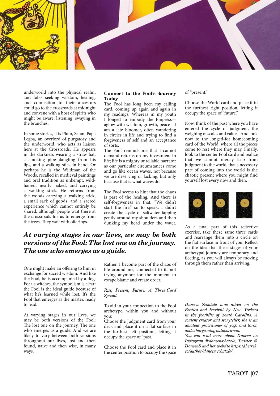 Witchology Magazine Preview Pages