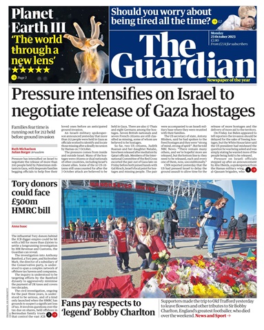 The Guardian Newspaper issue Monday, October 23, 2023