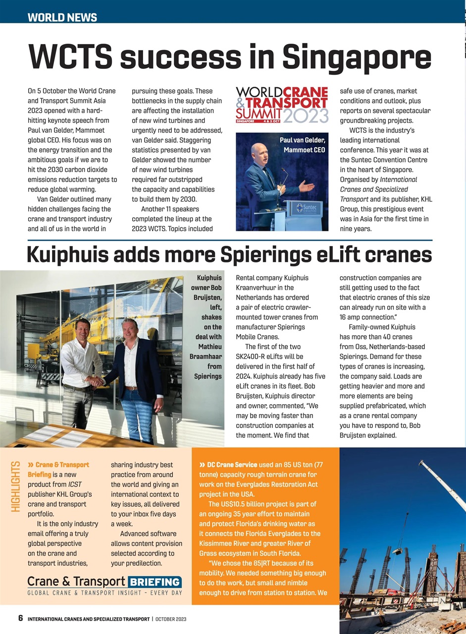 Int. Cranes and Specialized Transp Preview Pages