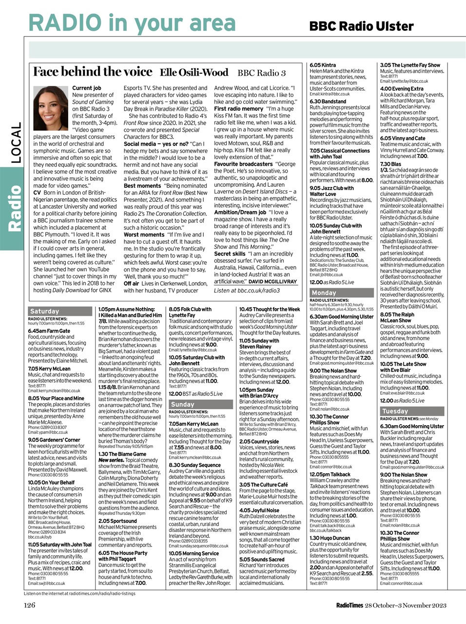 Radio Times Preview Pages