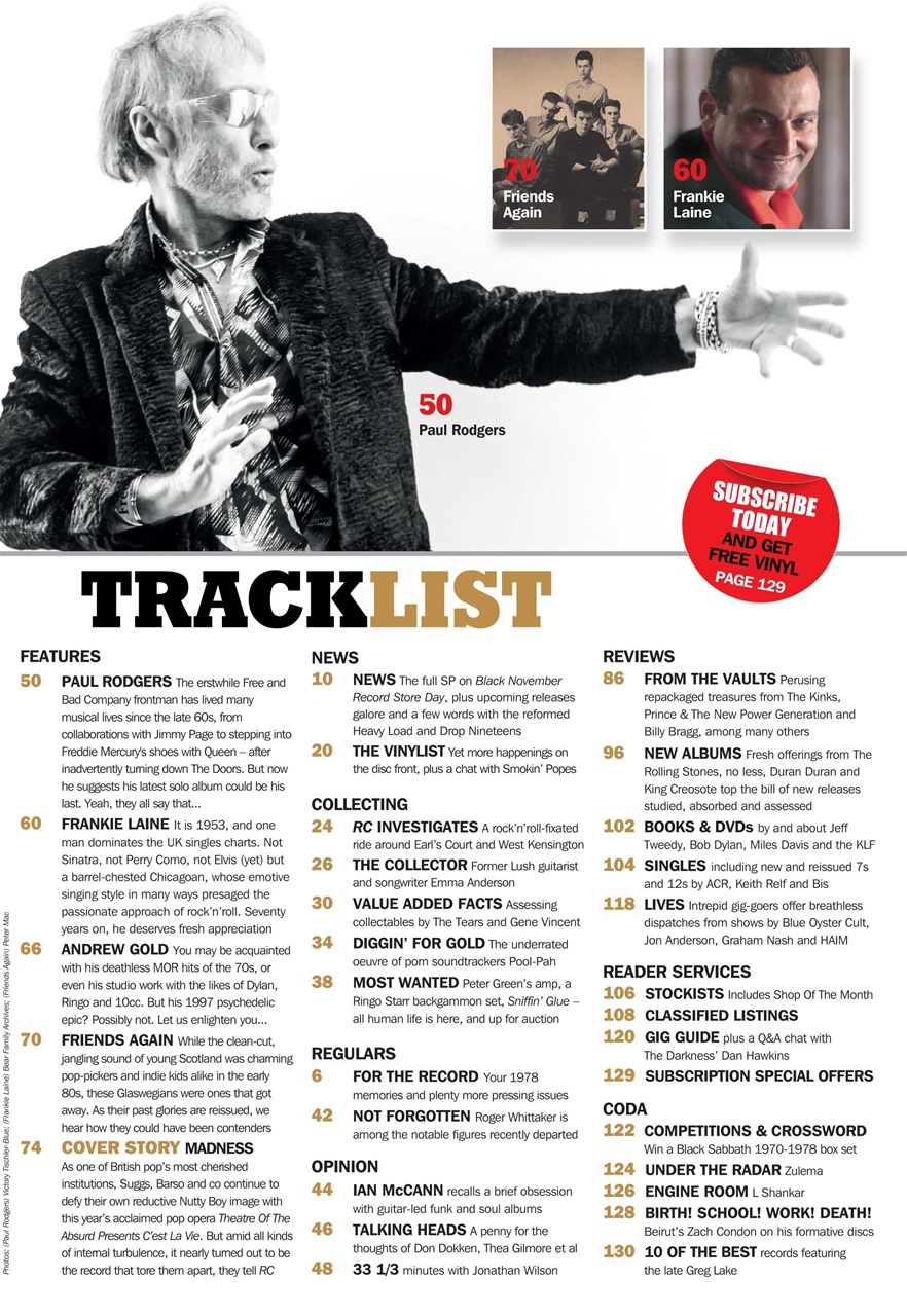 Record Collector Preview Pages