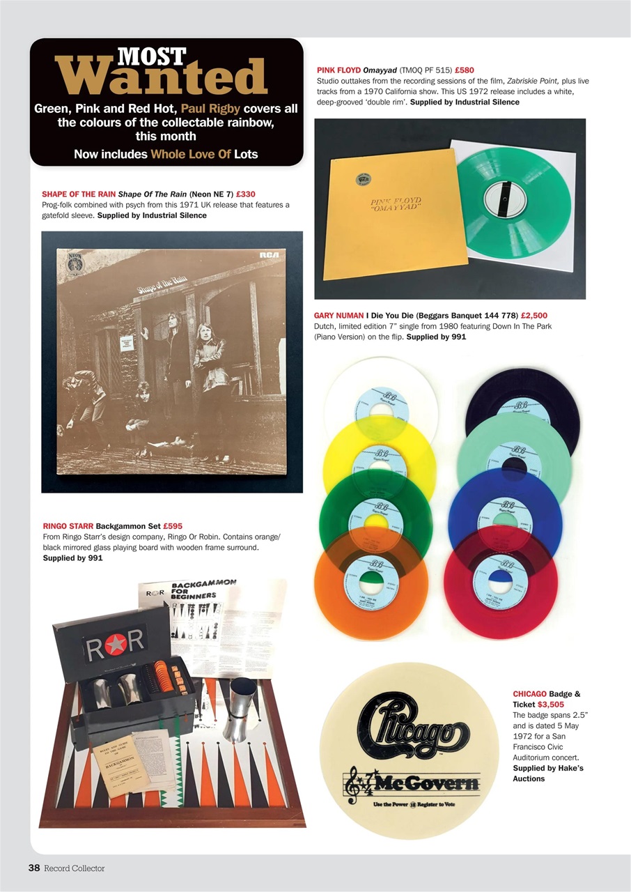 Record Collector Preview Pages