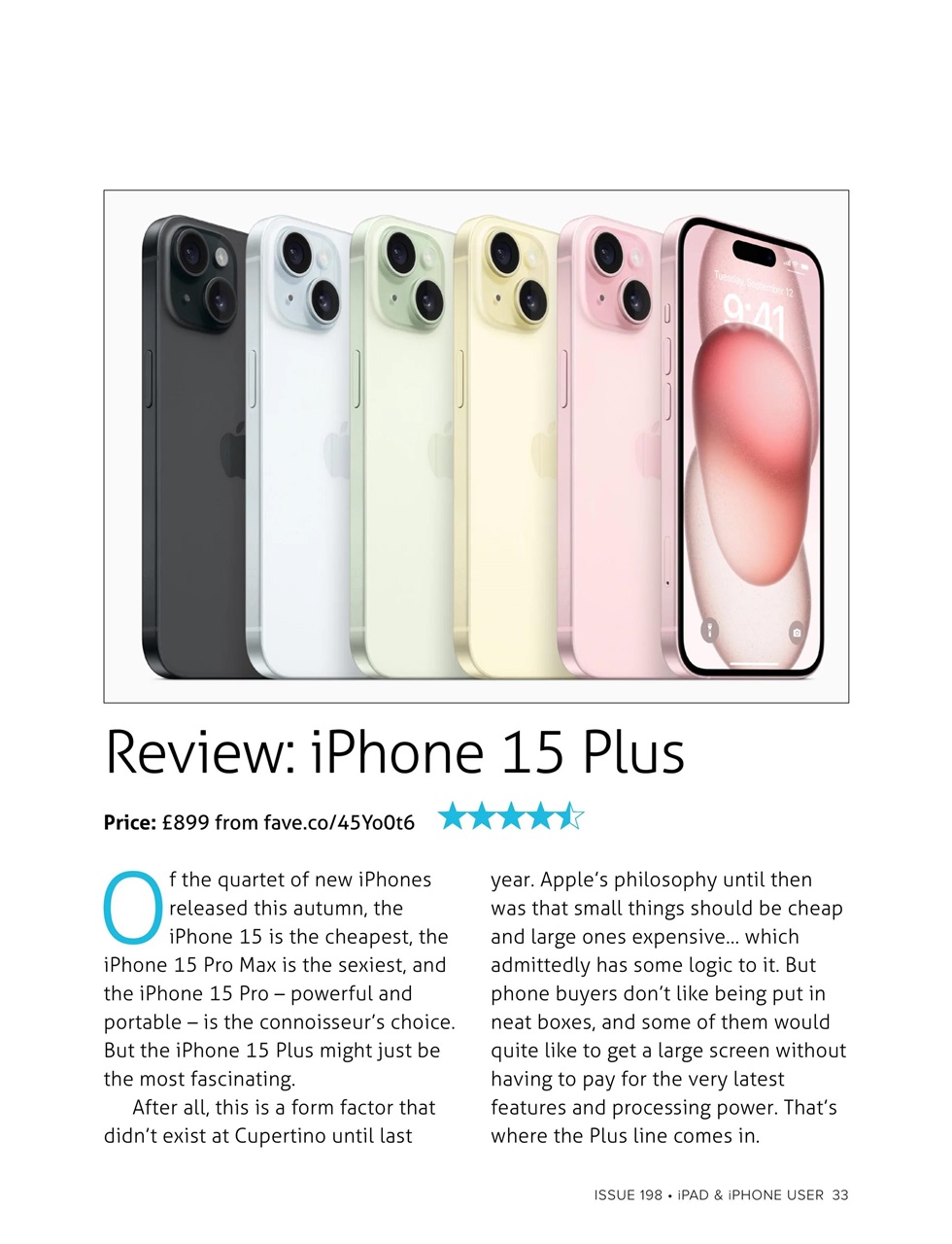 iPad and iPhone User Preview Pages