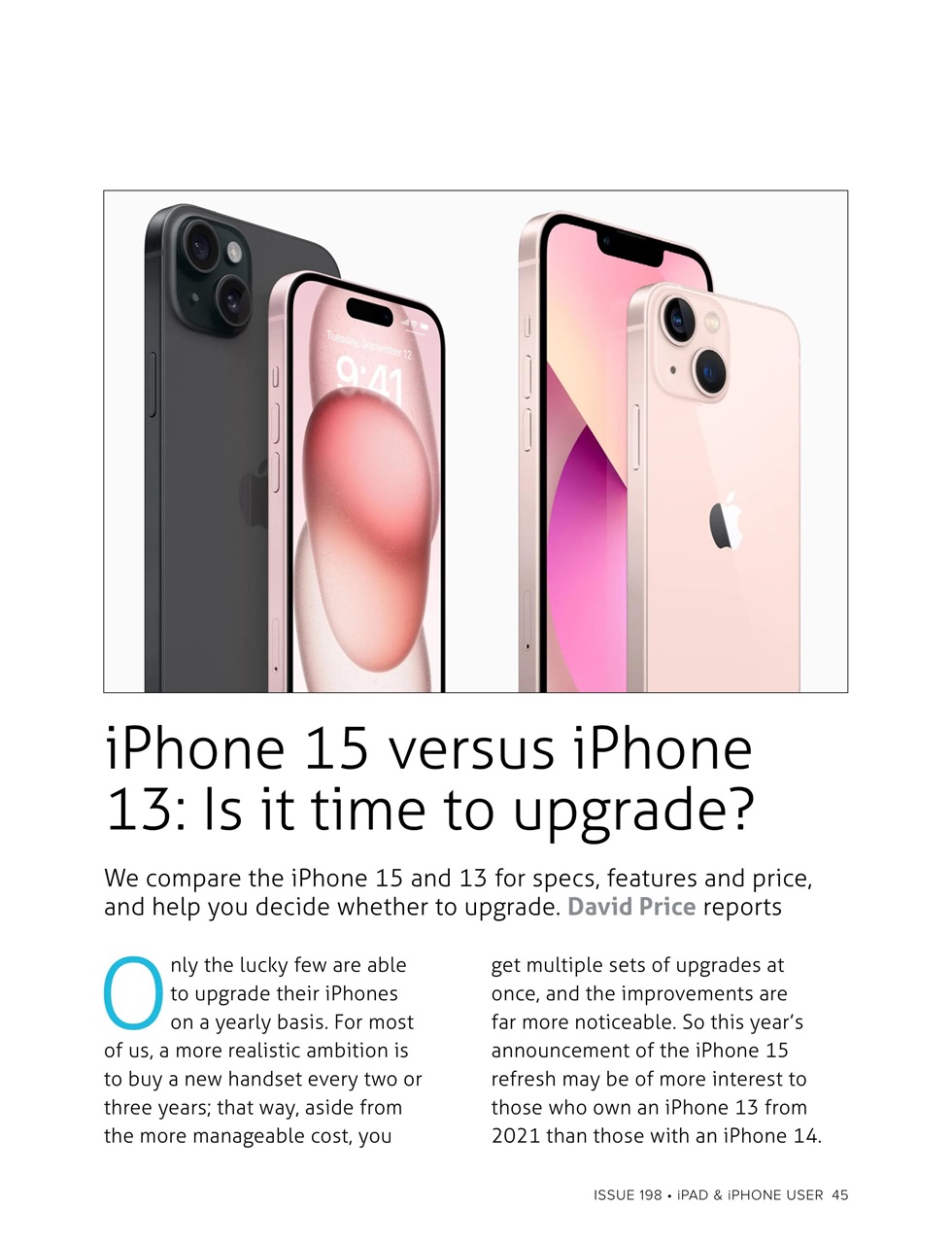 iPad and iPhone User Preview Pages