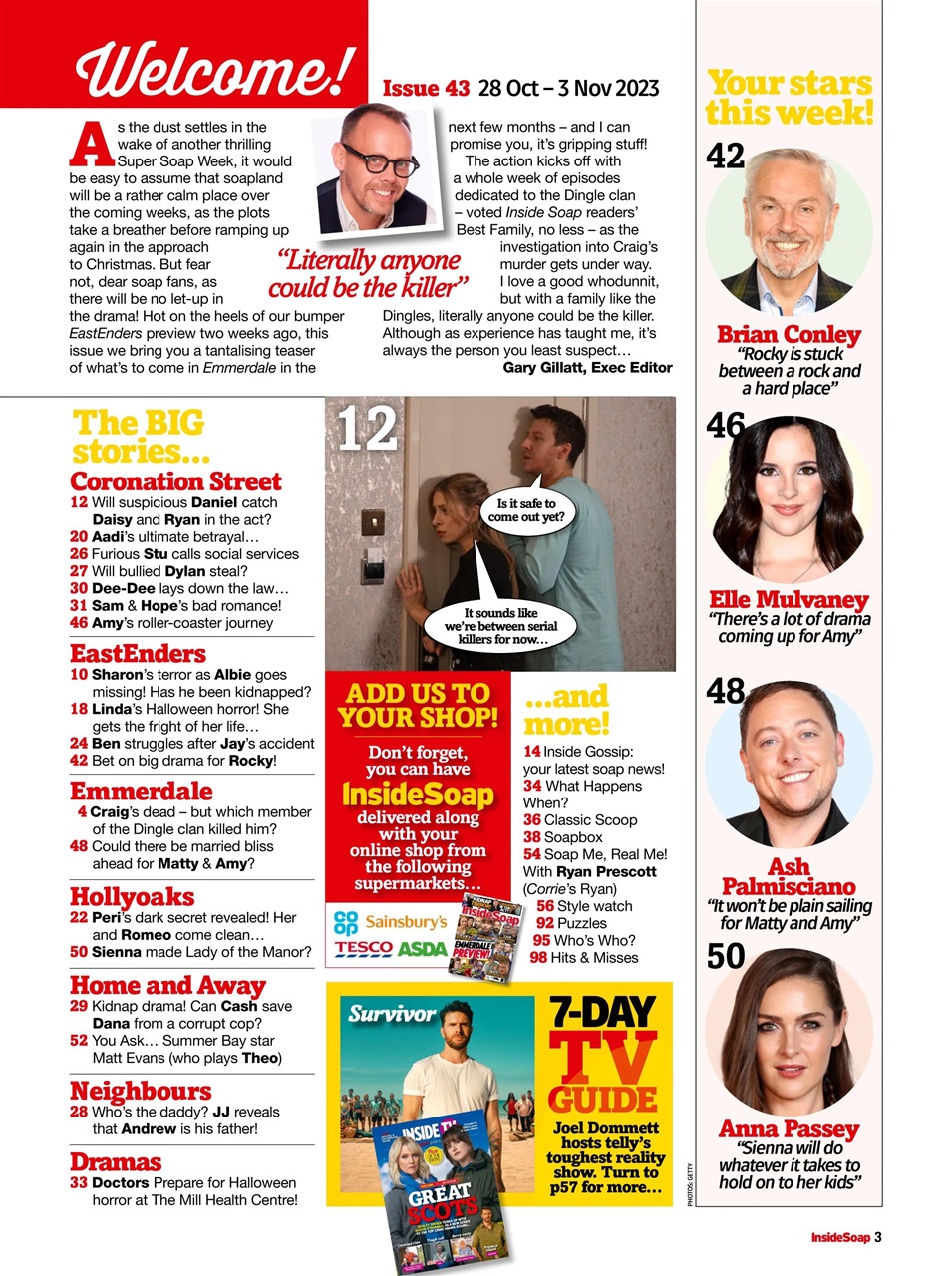 Inside Soap Preview Pages