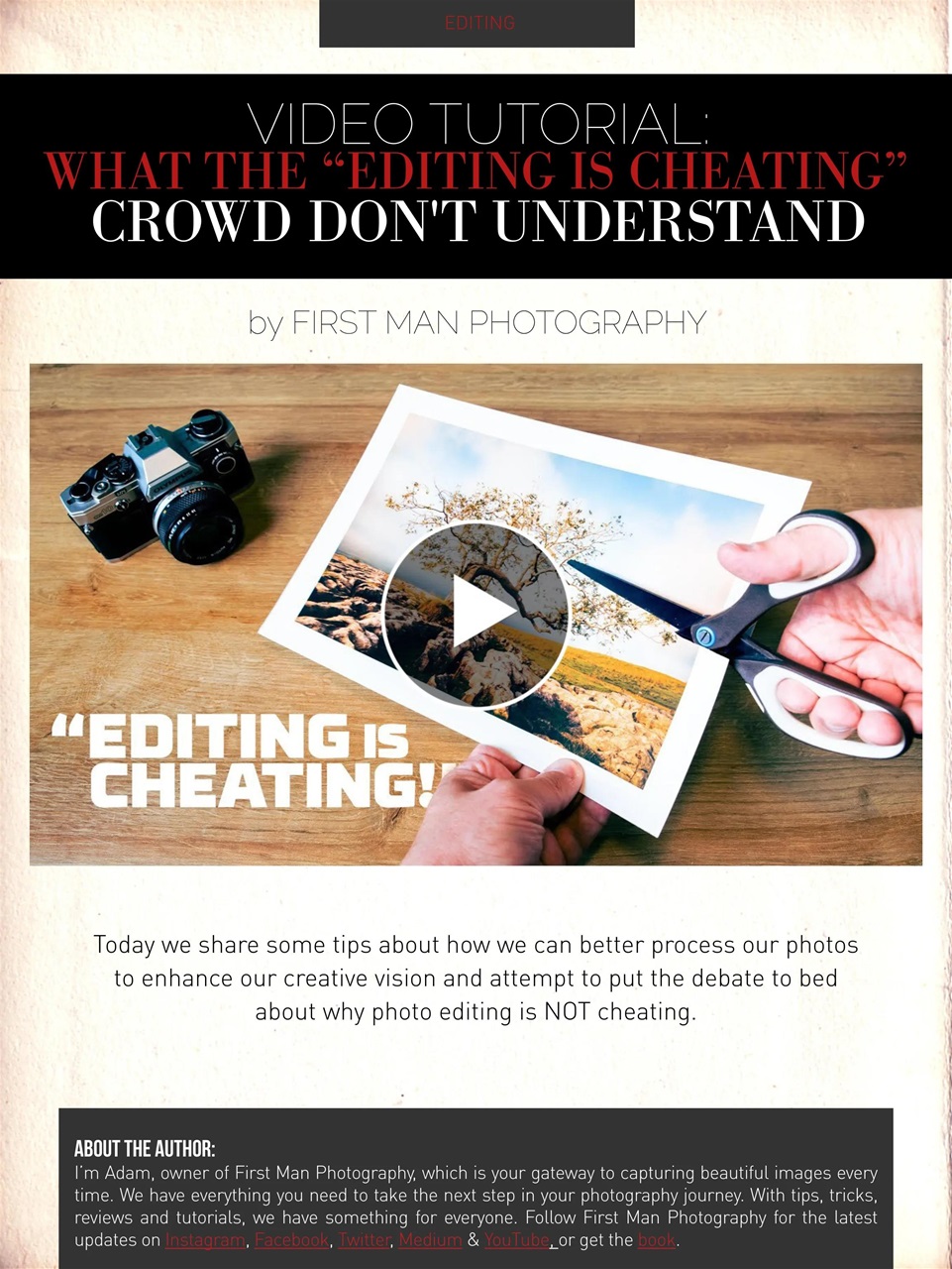 Photography Masterclass Magazine Preview Pages