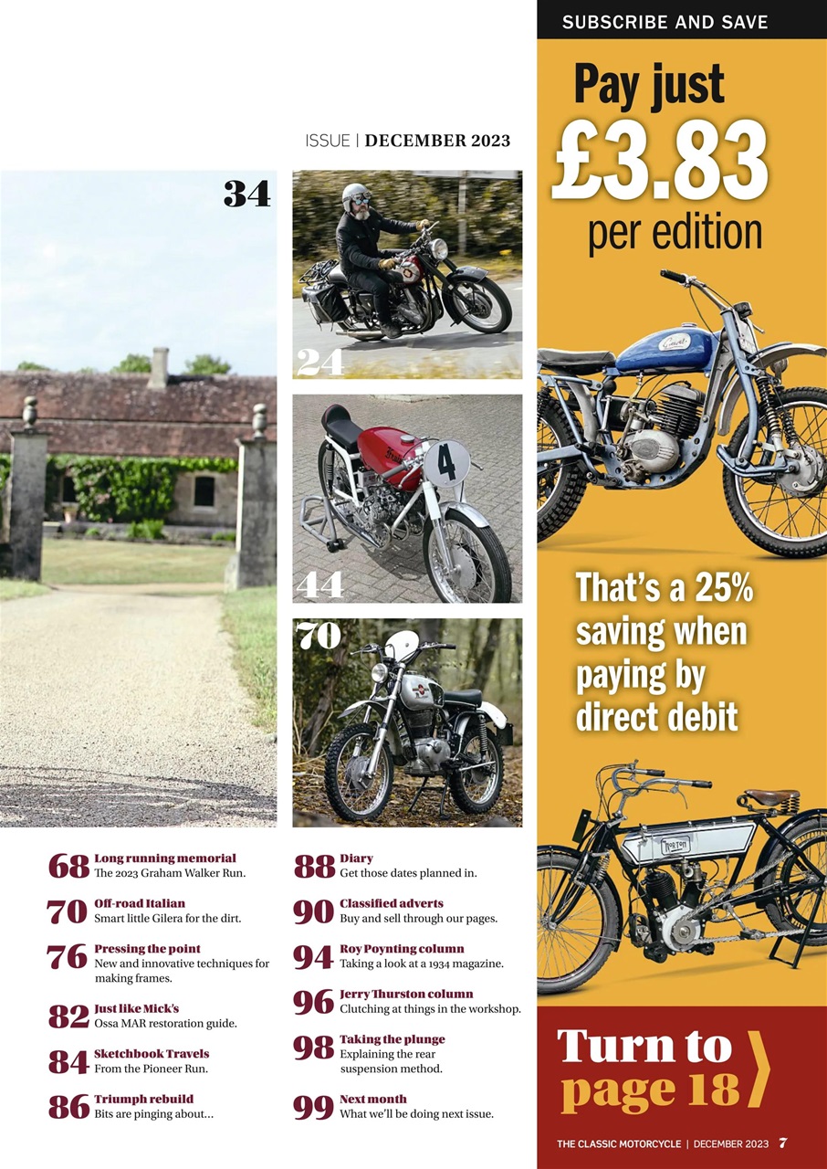The Classic MotorCycle Preview Pages