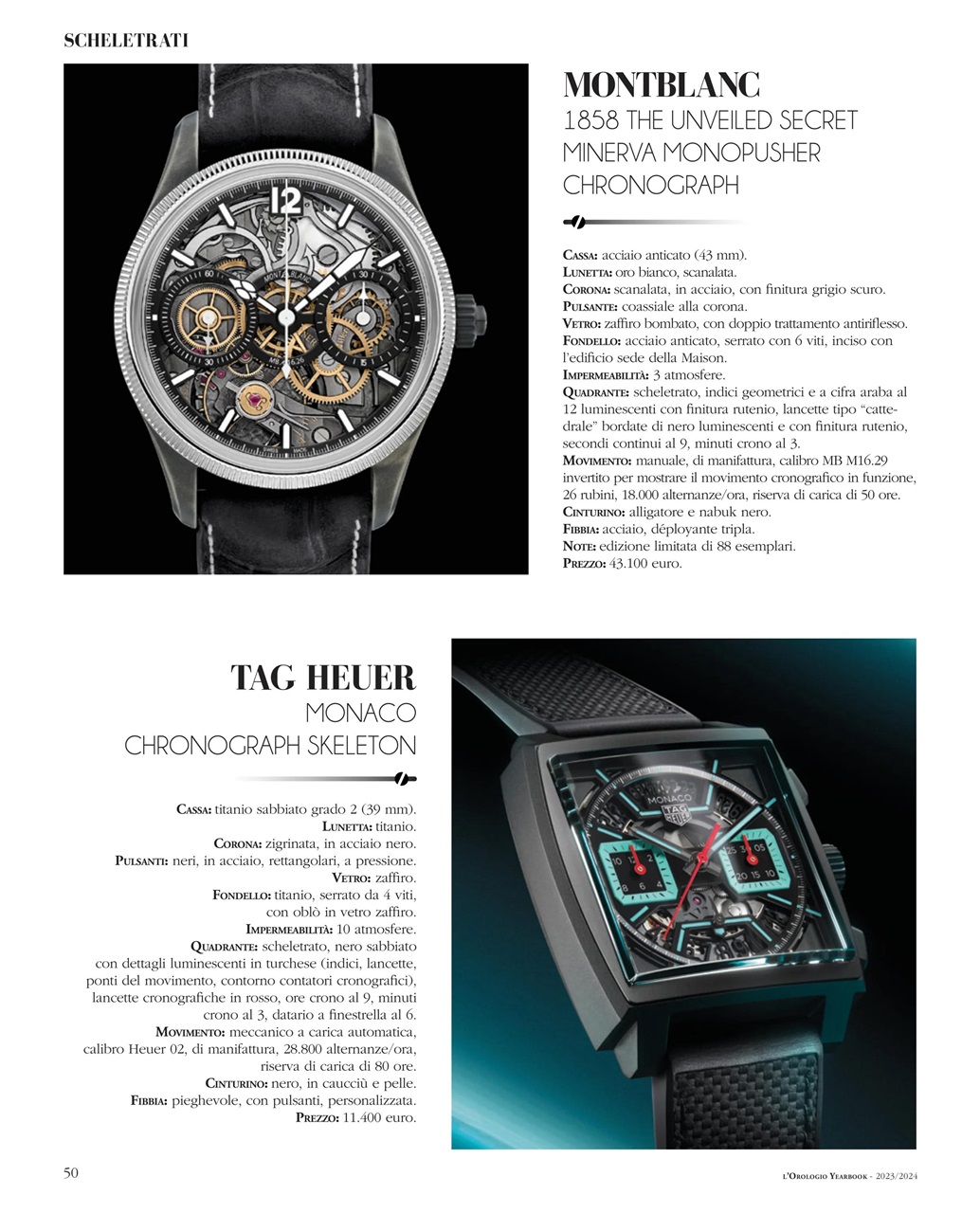 L'Orologio Preview Pages