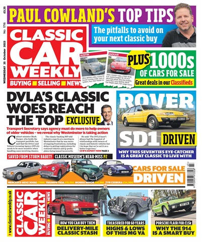 Classic Car Weekly issue 25-Oct-2023