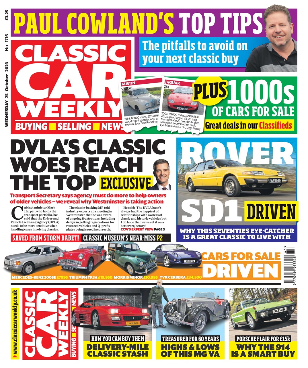Classic Car Weekly Preview Pages
