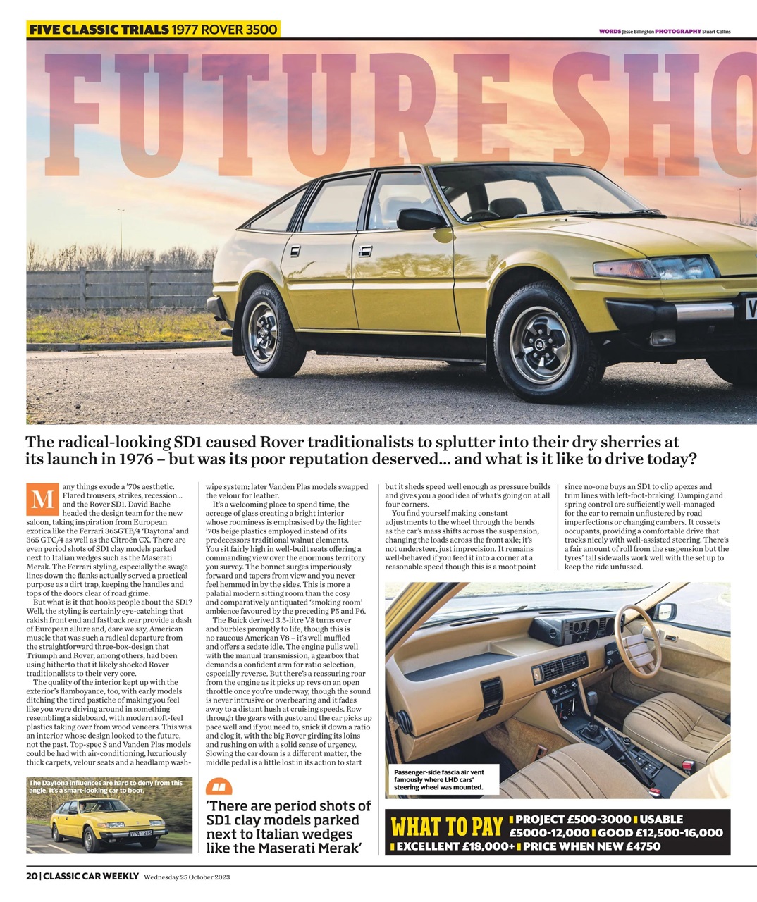 Classic Car Weekly Preview Pages