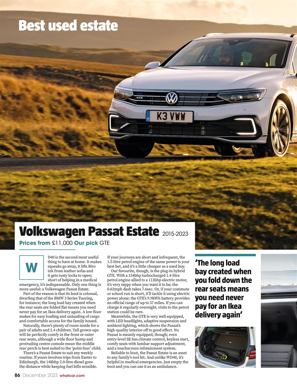 What Car? Preview Pages