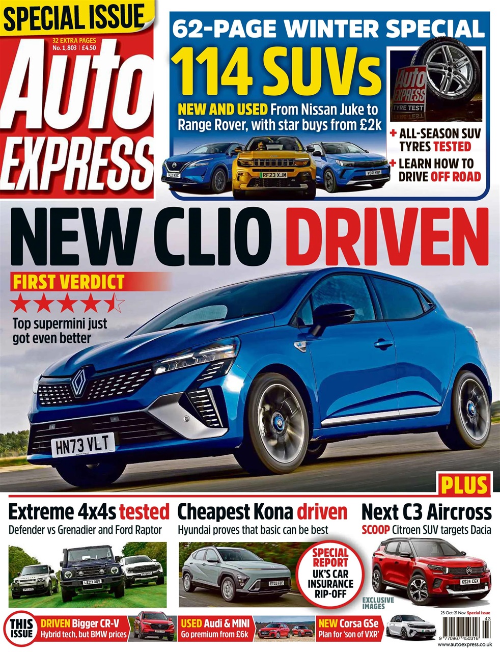 Auto Express Preview Pages