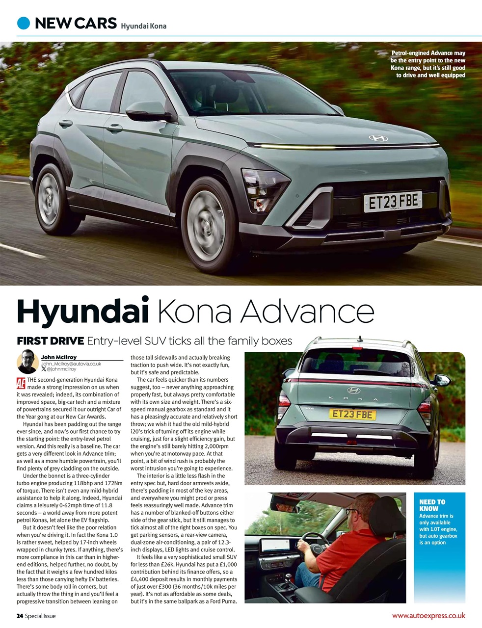 Auto Express Preview Pages