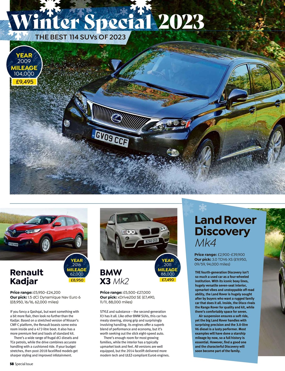 Auto Express Preview Pages