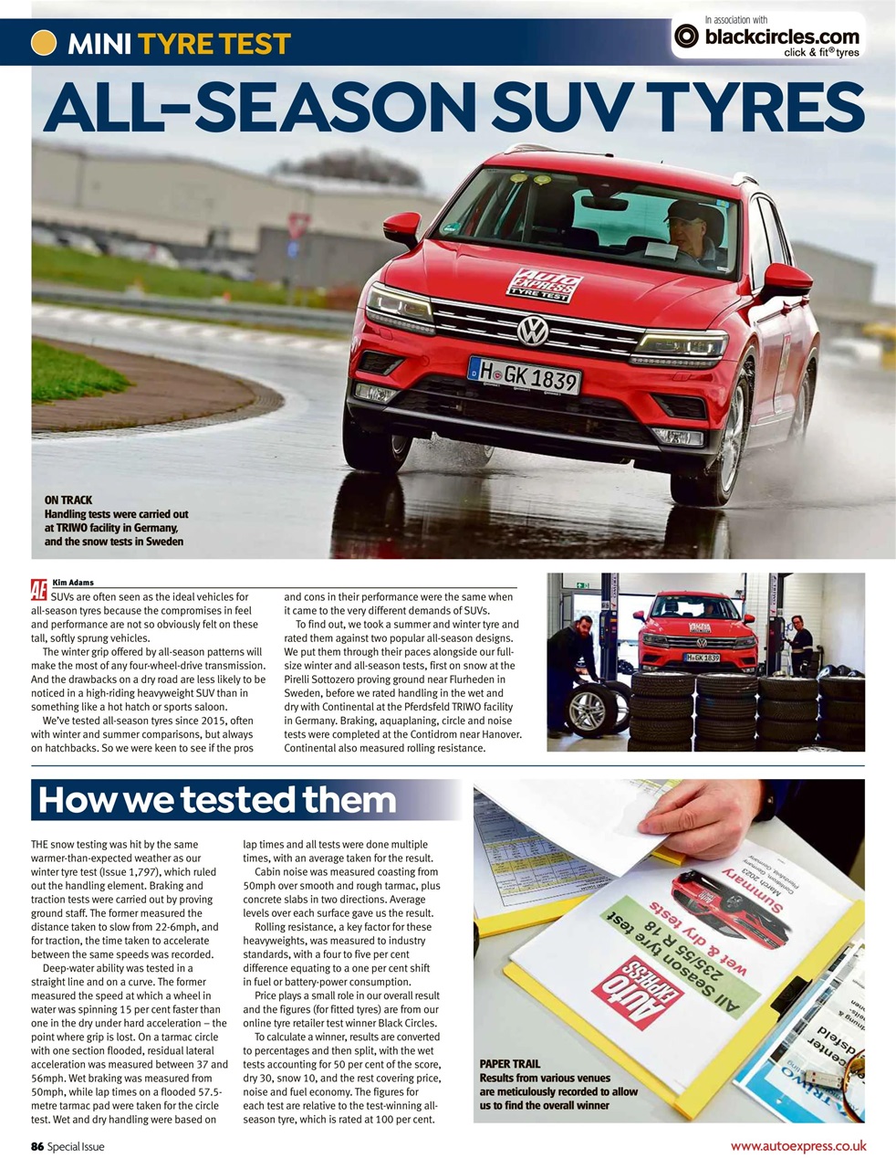 Auto Express Preview Pages