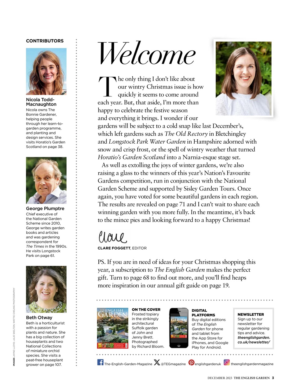 The English Garden Preview Pages