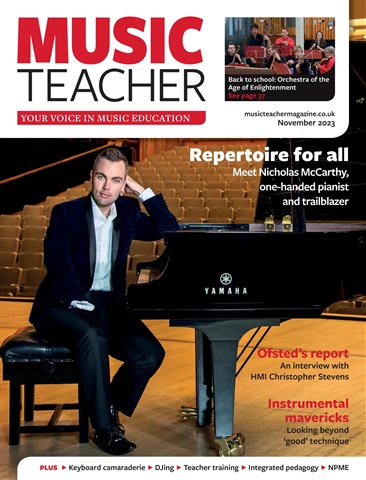Music Teacher issue November 23