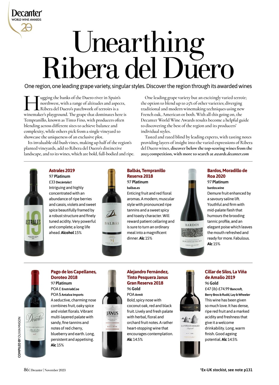 Decanter Preview Pages