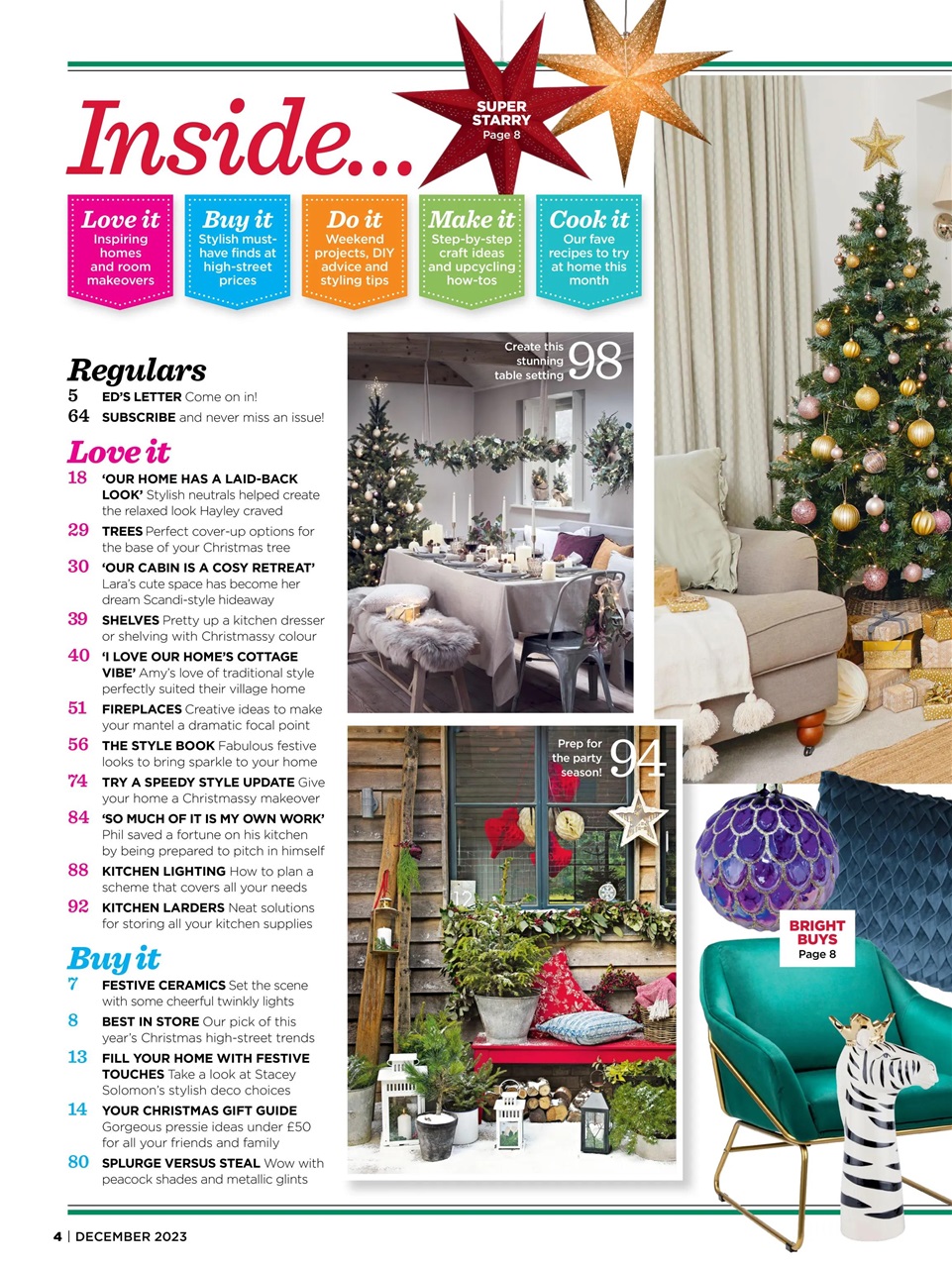 Style at Home Preview Pages
