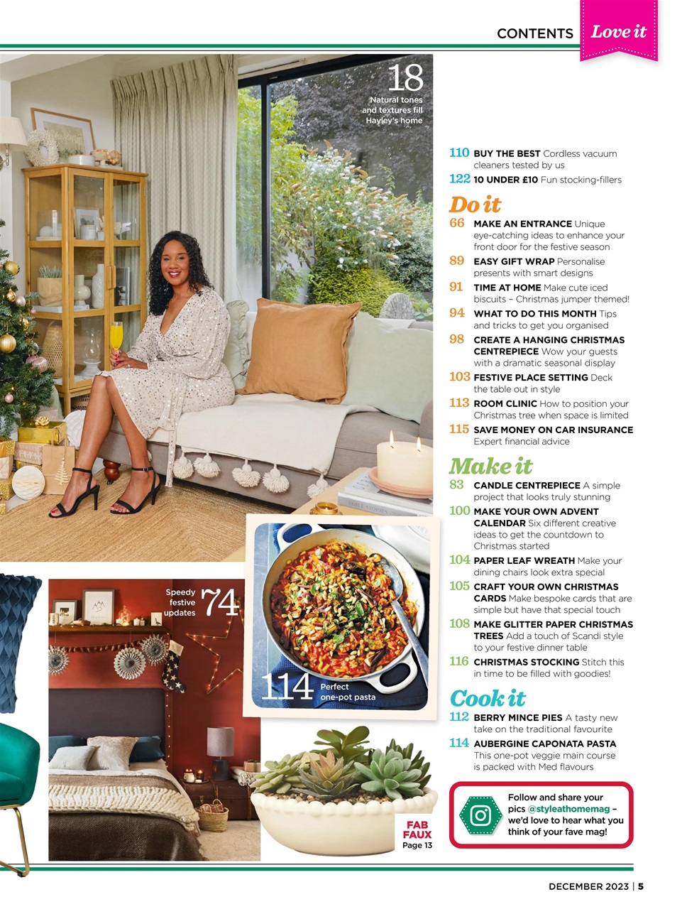 Style at Home Preview Pages