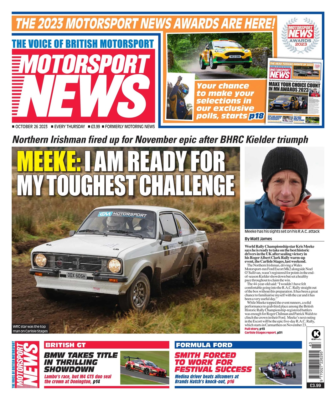 Motorsport News Preview Pages