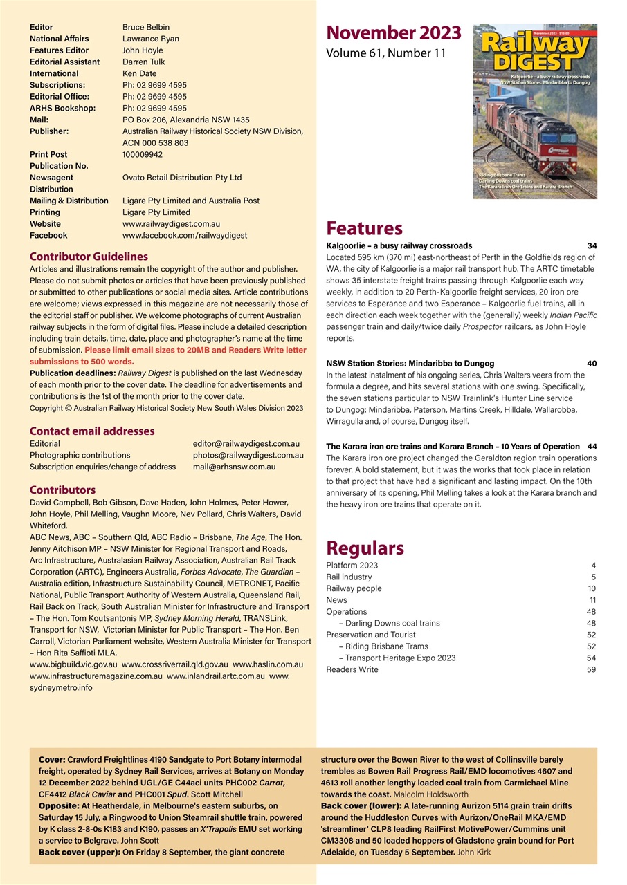 Railway Digest Preview Pages
