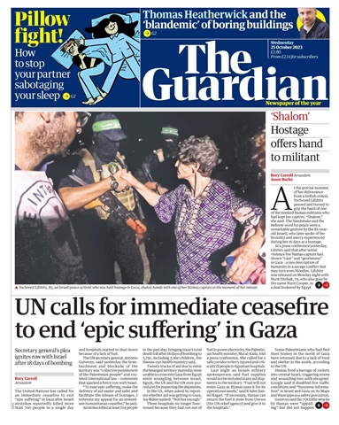 The Guardian Newspaper issue Wednesday, October 25, 2023