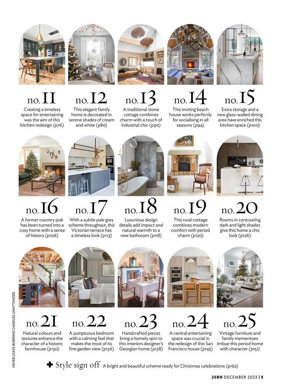 25 Beautiful Homes Preview Pages