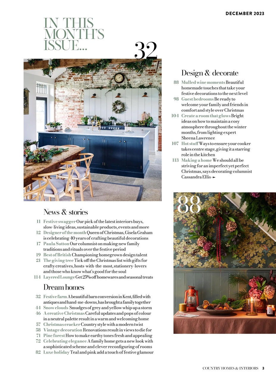 Country Homes & Interiors Preview Pages