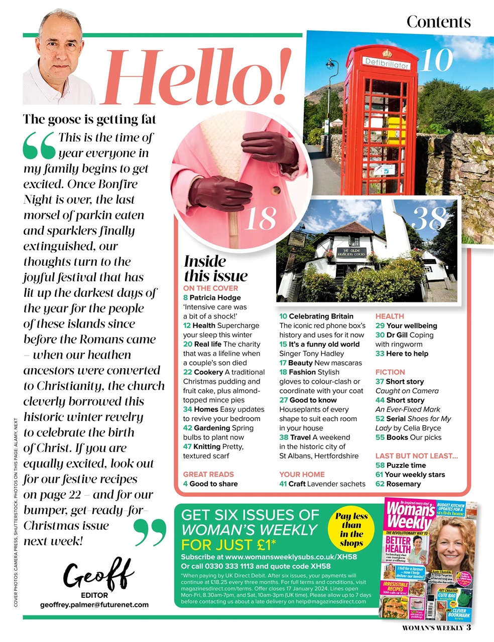 Woman's Weekly Preview Pages