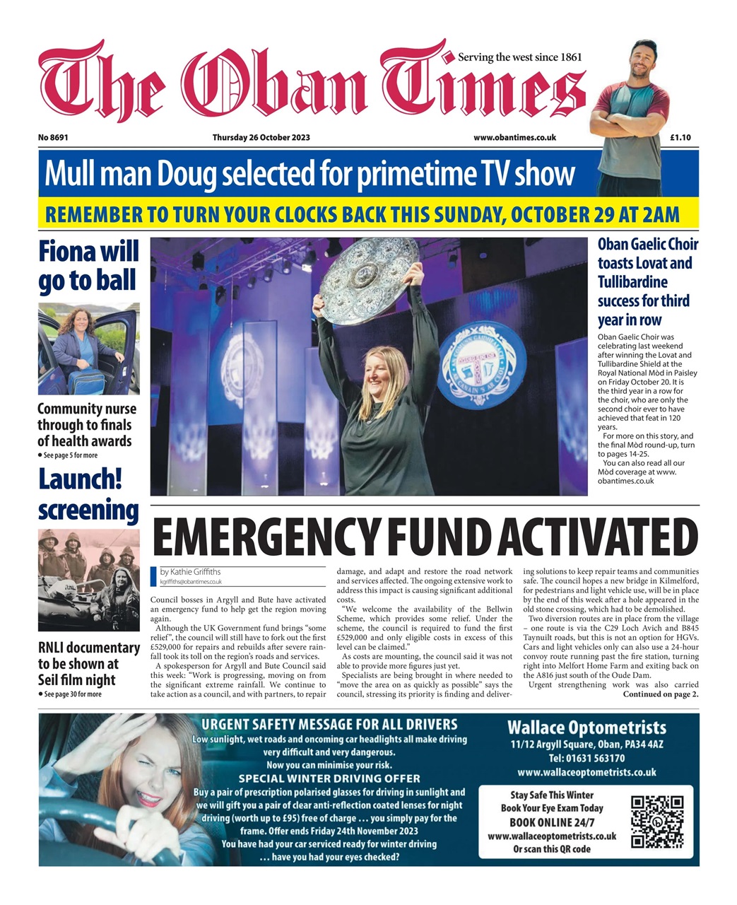 The Oban Times & Lochaber Times Preview Pages