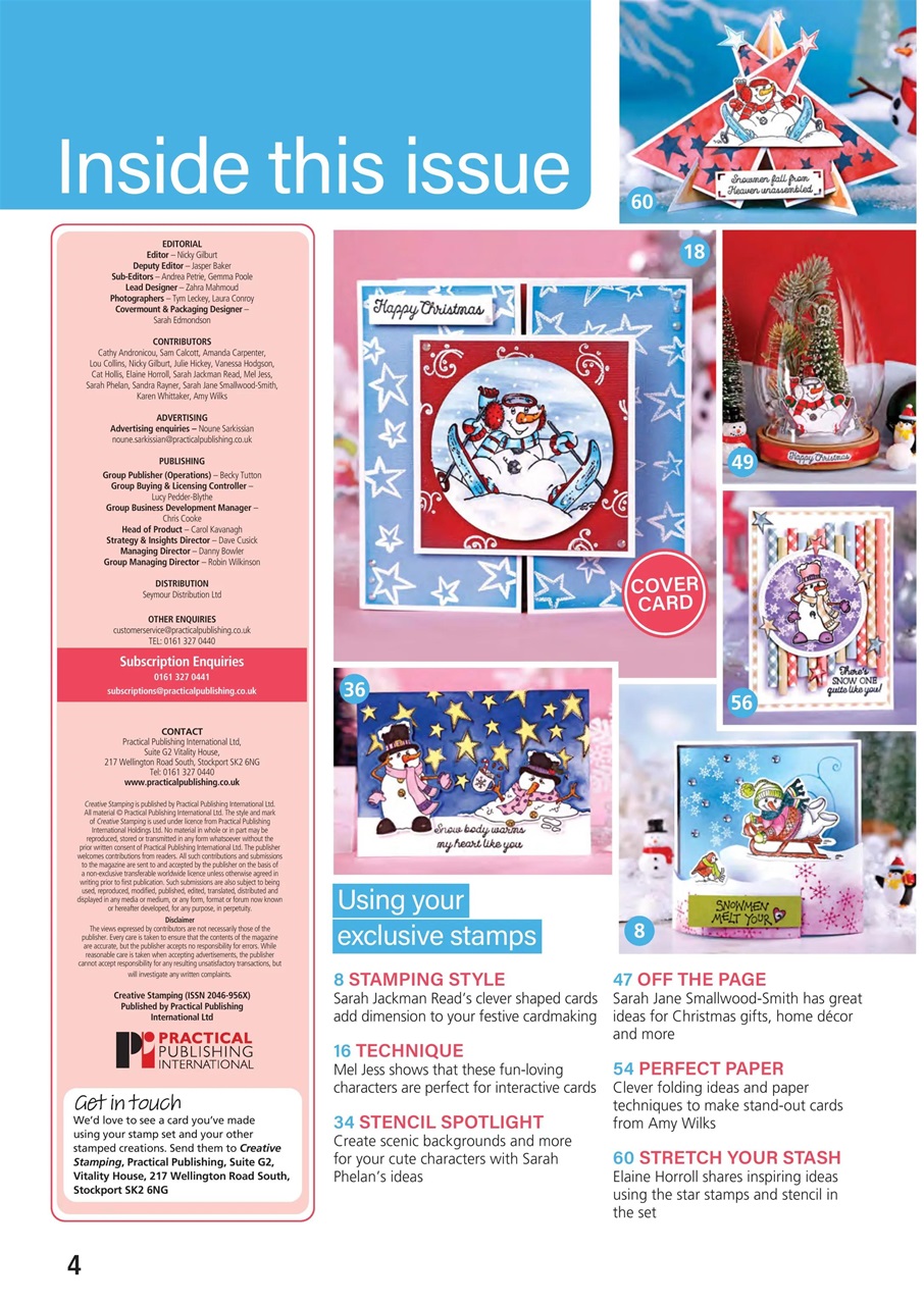 Creative Stamping Preview Pages