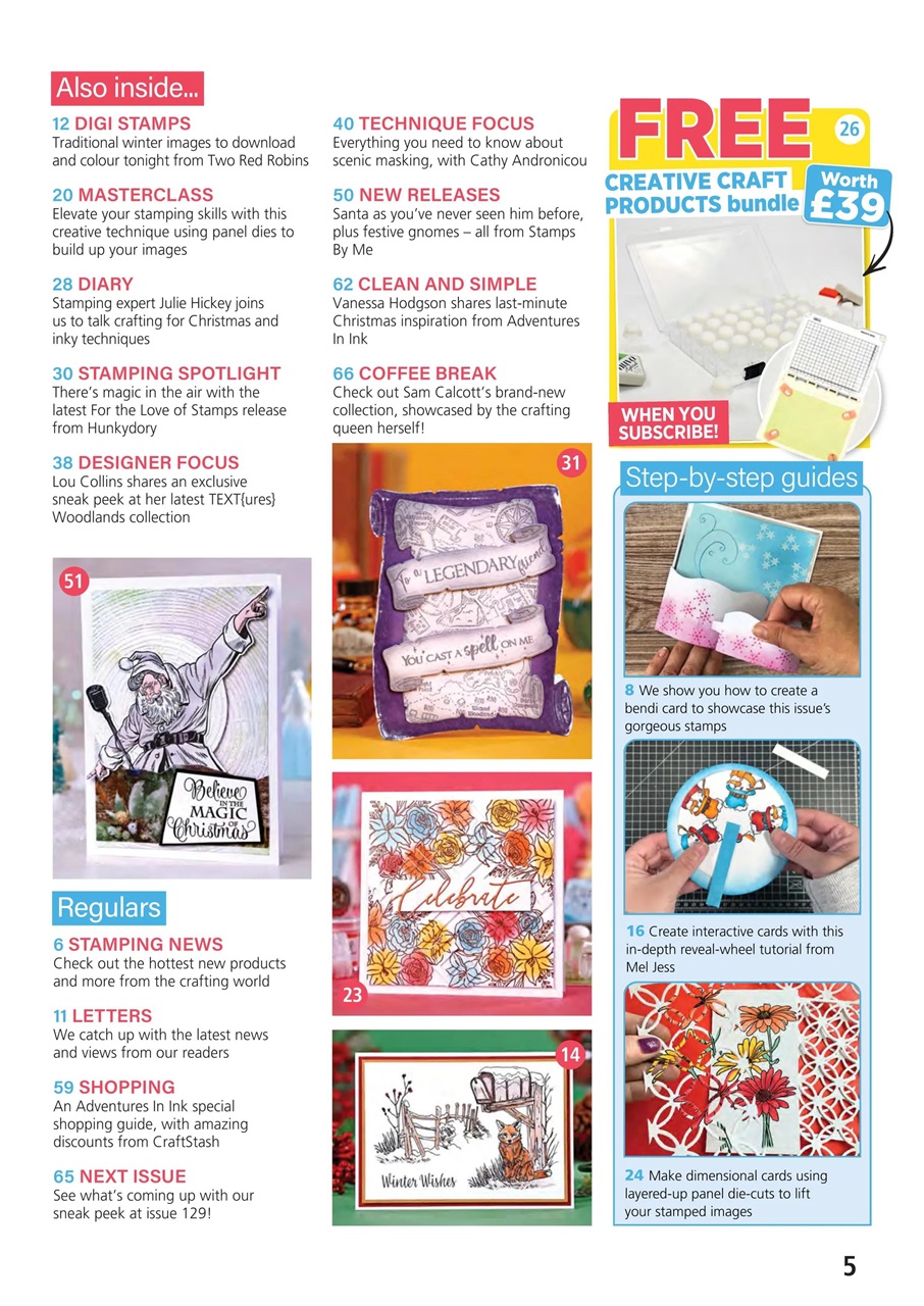 Creative Stamping Preview Pages