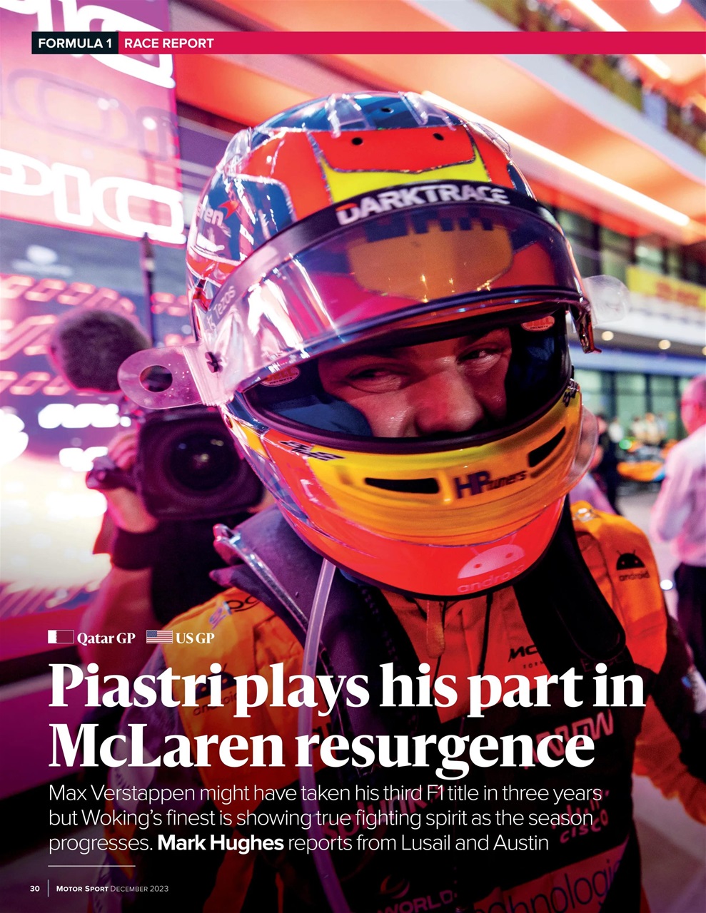 Motor Sport Magazine Preview Pages